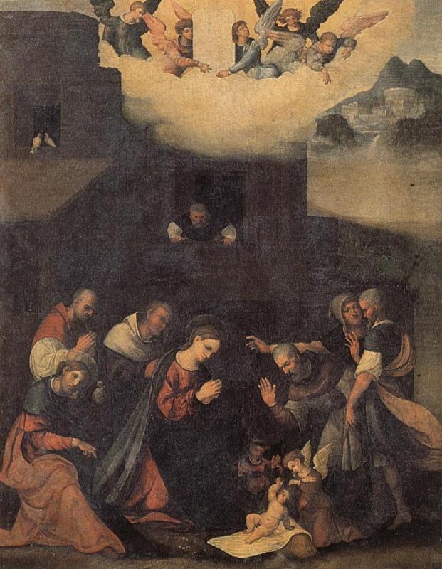 The Adoration of the Shepherds, MAZZOLINO, Ludovico